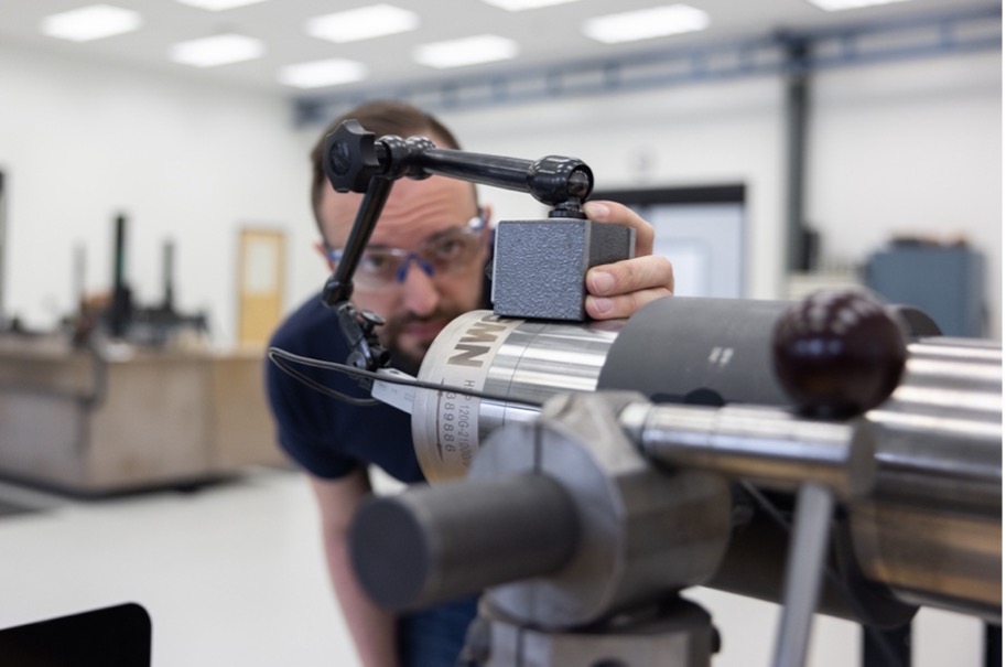Spindle replacement at GMN USA